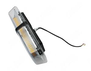 72 LED Beacon Flash Warning Safety Light 8 Flashing Modes Strobe Amber Orange 12V 24V E9