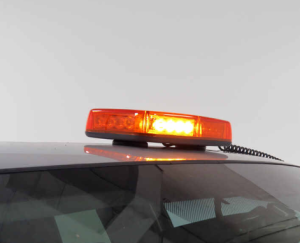 24 LED BAR Beacon Flash Warning Safety 28cm Light Strobe Amber Orange 12V 24V with Magnetic 