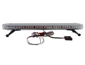 72 LED 96.5cm BAR Luces de Advertencia Estroboscopicas Luz Intermitente Lampara para Camion Ambar 12V 24V 72W  15 modos intermitentes