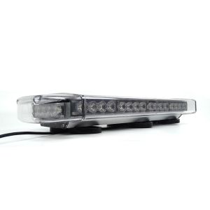 40 LED 55cm BAR Beacon Flash Warning Safety Light Strobe Amber Orange 12V 24V 56W 10 Flashing Modes
